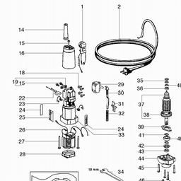 Metabo 600728 OF E 728 spare parts