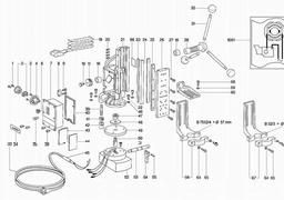 Metabo 600732 Electromagnet. Drill Stand spare parts
