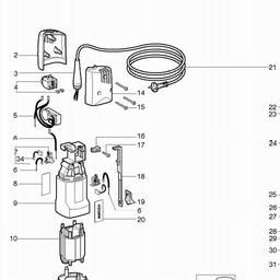 Metabo 600737 FME 737 spare parts