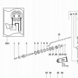 Metabo 600751 SB E 751/2 S R+L spare parts