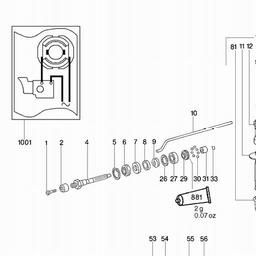 Metabo 600751 SB E 751/2 S R+L spare parts
