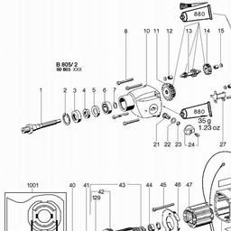 Metabo 600832 MAG 832 spare parts