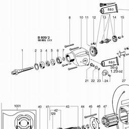 Metabo 600832 MAG 832 spare parts