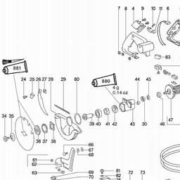 Metabo 600852 KS 0852 S spare parts