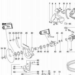 Metabo 600852 KS 0852 S spare parts