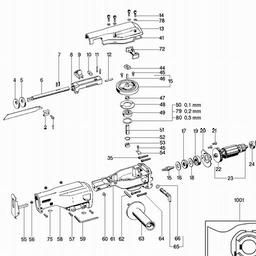 Metabo 601027 PS E 1027 spare parts