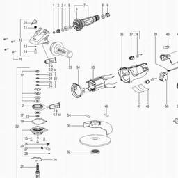 Metabo 601102 WA 11-150 Quick spare parts