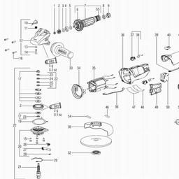 Metabo 601106 WEA 14-150 Plus spare parts