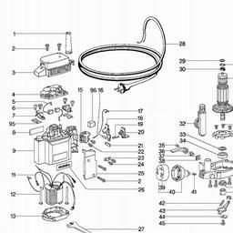 Metabo 601229 OF E 1229 SIGNAL spare parts