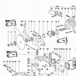 Metabo 601266 KS 1266 S spare parts
