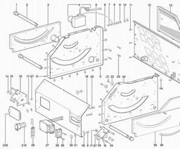 Metabo 601634 TKU 1633 D spare parts