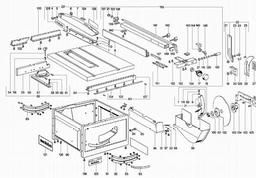 Metabo 601688 TK 1688 W spare parts