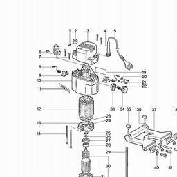 Metabo 601812 OF E 1812 spare parts