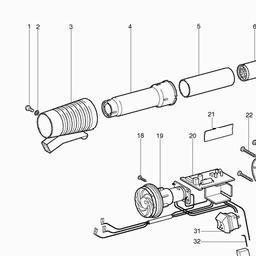 Metabo 602010 HG E 2010/2 spare parts