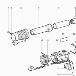 Metabo 602010 HG E 2010/2 spare parts