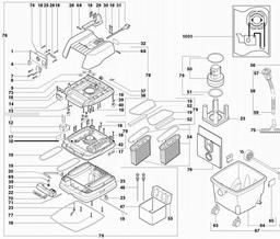 Metabo 602011 ASA 2025 spare parts