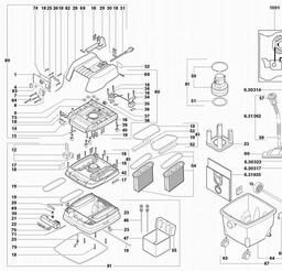 Metabo 602022 ASR 2025 spare parts