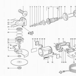 Metabo 602032 W 2032 X QUICK spare parts