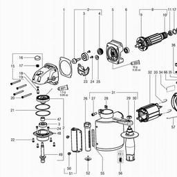 Metabo 602115 SE 12-115 spare parts