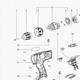 Metabo 602158 BSZ 14.4 Impuls spare parts