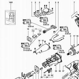 Metabo 602169 ASE 18 spare parts