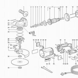 Metabo 602231 W 2231 X spare parts