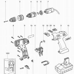 Metabo 602276 BST 15.6 Plus spare parts