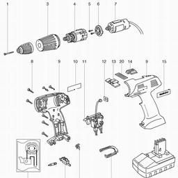 Metabo 602293 SBT 15.6 Plus spare parts