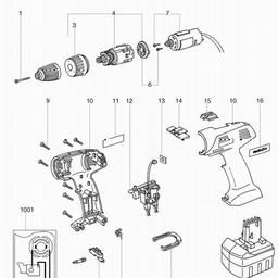 Metabo 602223 BST 9.6 Impuls spare parts