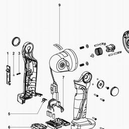 Metabo 602311 ULA 14.4-18 spare parts