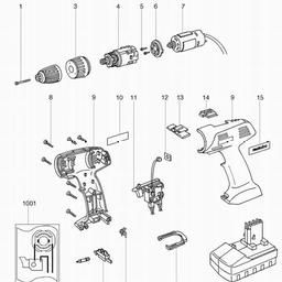 Metabo 602424 BST 15.6 Impuls spare parts