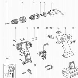 Metabo 602452 BST 12 Impuls + spare parts