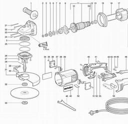 Metabo 602531 W 2531 X spare parts