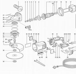 Metabo 602531 W 2531 X spare parts