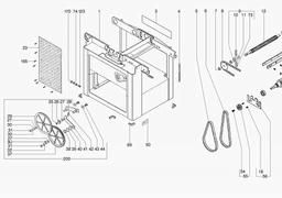 Metabo 602700 ADH 260 D spare parts