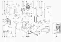 Metabo 605014 TB E 5014 spare parts