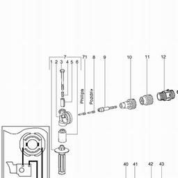 Metabo 605060 S E 5060/2 R+L spare parts