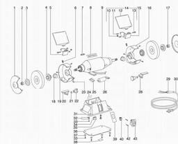 Metabo 605175 DS W 5175 spare parts