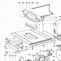 Metabo 605348 TK 5348 spare parts