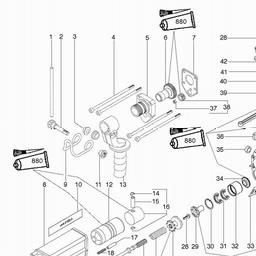 Metabo 606001 MH E 10 S spare parts