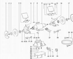 Metabo 606175 DS D 6175 spare parts