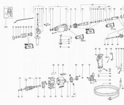 Metabo 606229 BH E 24 Contact spare parts
