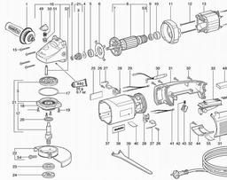 Metabo 606251 W 14-150 Ergo spare parts