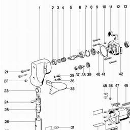 Metabo 606870 KU 6870 spare parts