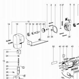 Metabo 606872 KU 6872 spare parts