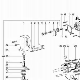 Metabo 606872 KU 6872 spare parts