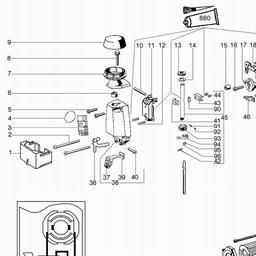 Metabo 607000 ST EP 700 spare parts