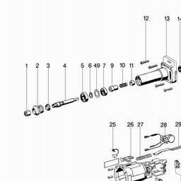 Metabo 607141 GS E 7141 spare parts