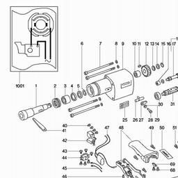 Metabo 607532 B 7532/4 spare parts