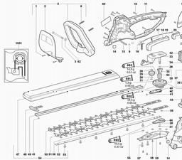 Metabo 608465 HS 8465 S spare parts